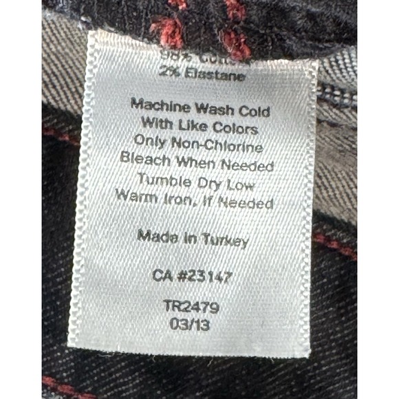 Talbots Signature Heritage Womens Curvy Slim Ankle Jeans Size 10/30 Dark Wash - Picture 7 of 8